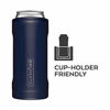 Picture of BrüMate Hopsulator Slim Double-walled Stainless Steel Insulated Can Cooler for 12 Oz Slim Cans (Matte Gray)