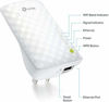 Picture of TP-Link AC750 WiFi Extender (RE220), Covers Up to 1200 Sq.ft and 20 Devices, Up to 750Mbps Dual Band WiFi Range Extender, WiFi Booster to Extend Range of WiFi Internet Connection