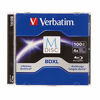 Picture of Verbatim 98912 M-Disc BDXL 100GB 4X with Branded Surface - 1pk Jewel Case, Blue