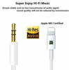 Picture of [Apple MFi Certified] Aux Cord for iPhone, Lightning to 3.5mm Aux Cable for Car Compatible with iPhone 11/11 Pro/XS/XR/X 8 7 6/iPad/iPod for Car/Home Stereo/Headphone/Speaker (3.3FT, White)