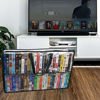 Picture of Evelots VHS Storage Bag-Movie/Video Tape Organizer-Handles-50 Total-No Dust