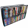 Picture of Evelots VHS Storage Bag-Movie/Video Tape Organizer-Handles-50 Total-No Dust