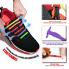 Picture of HOMAR No Tie Shoelaces for Kids and Adults - Best in Sports Fan Shoelaces - Stretch Silicone Elastic No Tie Shoe Laces with Multicolor for Sneaker Boots Board Shoes and Casual Shoes