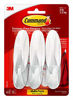 Picture of Command Designer Hooks, Medium, White, 6-Hooks (17081-6ES), Organize & Decorate Damage-Free