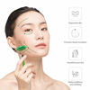 Picture of Jade Roller & Gua Sha Set - Face Roller Massage Tool, Green Aventurine Applicator for Face, Neck and Body Muscle - Relaxing and Stimulating Blood Flow, Relieve Fine Lines & Wrinkles