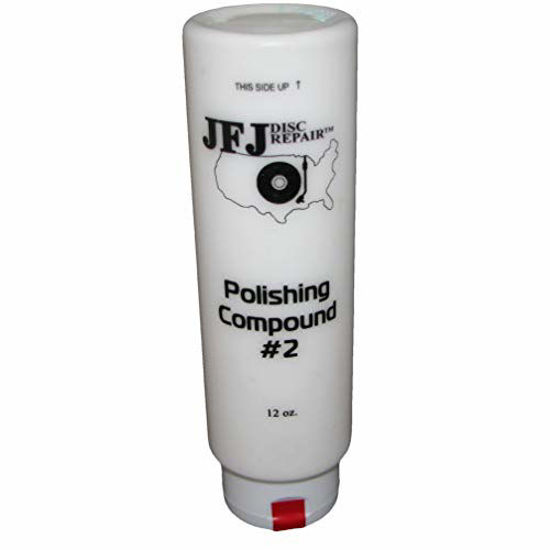 Picture of JFJ Disc Repair JFJPOL2 12oz #2 Polish Compound, White