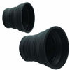 Picture of KUVRD - Universal Lens Hood - Fits 99% of Lenses, Holds 99% of Circular Filters, 2-Pack - (1 Small, 1 Medium)