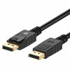 Picture of Rankie DisplayPort to DisplayPort Cable, DP to DP, 4K Resolution, 6 Feet, Black