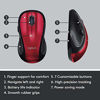 Picture of Logitech M510 Wireless Computer Mouse - Comfortable Shape with USB Unifying Receiver, with Back/Forward Buttons and Side-to-Side Scrolling, Red