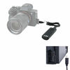 Picture of Kiwifotos Remote Control Shutter Release Cord for Sony A6000 A6100 A5100 A6600 A6500 A6400 A6300 A7 A7II A7III A7R A7RII A7RIII A7RIV A7S A7SII A9 RX100 VII VI RX100 VA V III RX10 III RX10 IV and More