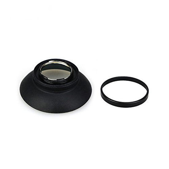 Picture of JJC Eyepiece Eyecup Eye Cup Viewfinder for Nikon D850 D500 D810 Df D810A D800E D800 D700 D5 D4s D4 D3X D3s D3 D2H D2Hs D2X D2Xs,Replaces Original Nikon DK-17 and Nikon DK-19 Eyepiece