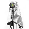 Picture of Movo CRC03 Extra-Long Camera Rain Coat Rain Cover for DSLR Cameras, Lens, and Tripod (Metallic Gray)