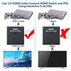 Picture of HDMI Switch, BENFEI 4K HDMI Switcher 2 Input 1 Output, 1 Input 2 Output, Supports 4K 3D HD 1080P Compatible for Firestick, Xbox PS4 Roku HDTV