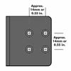 Picture of Multi-Vendor Rack Mount Kit Compatible with Many 17.3" Wide Buffalo Tech, Cisco, Dell, D-Link, Linksys, NETGEAR, and TRENDnet Products