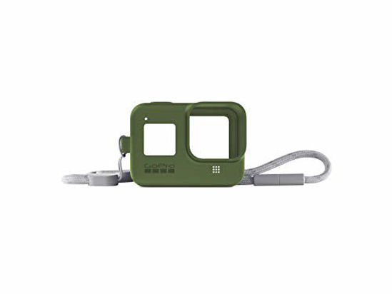 Picture of GoPro Sleeve + Lanyard (HERO8 Black) Turtle Green - Official GoPro Accessory