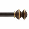 Picture of Kenney Kendall Standard Decorative Window Curtain Rod, 28-48", Oil Rubbed Bronze