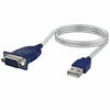 Picture of Sabrent USB 2.0 to Serial (9-Pin) DB-9 RS-232 Converter Cable, Prolific Chipset, - HEXNUTS - , [Windows 10/8.1/8/7/VISTA/XP, Mac OS X 10.6 and Above] 2.5 Feet (CB-DB9P)