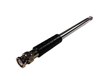 Picture of Anteenna TW-999BNC BNC Male Handheld Antenna Scanner Antenna (20-1300MHz) with BNC Male Connector for Scanner Radio and Frequency Counters