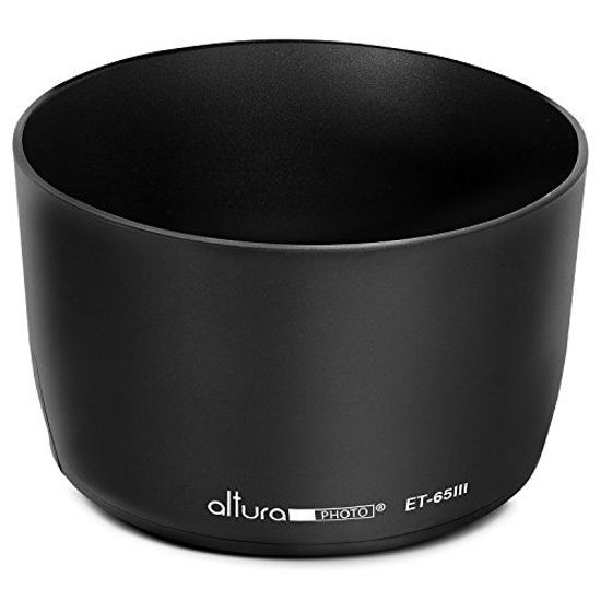 Picture of (Canon ET-65III Replacement) Altura Photo Lens Hood for Canon EF 85mm f/1.8 USM, EF 100mm f/2.0 USM, EF 135mm f/2.8 SF, EF 100-300mm f/4.5-5.6 USM Lenses