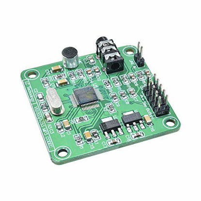 Picture of HiLetgo VS1053 MP3 Audio Player Module Audio Decoder Board Onboard Recording Microphone SPI Interface OGG Output Port Line-in 12.288Mhz