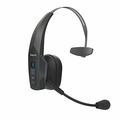 Picture of BlueParrott B350-XT Noise Cancelling Bluetooth Headset - Updated Design with Industry Leading Sound and Improved Comfort, Hands-Free Headset with Expanded Wireless Range and IP54-Rated Protection