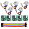 Picture of DaFuRui 5Pack 28BYJ-48 ULN2003 5V Stepper Motor + ULN2003 Driver Board Compatible for Arduino