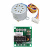 Picture of DaFuRui 5Pack 28BYJ-48 ULN2003 5V Stepper Motor + ULN2003 Driver Board Compatible for Arduino