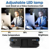 Picture of FDKOBE Video Conference Lighting Kit with Webcam Style Mount for Laptop/Computer, Webcam Lighting for Remote Working, Zoom Calls, Zoom Lighting, Live Streaming, Self-Broadcasting, for Mac, Monitor