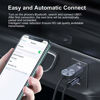 Picture of Car Bluetooth Receiver, KUULAA Aux Bluetooth Adapter Dongle Cable for Car 3.5mm Jack Aux Bluetooth 5.0 4.2 4.0 Receiver Speaker Audio Music Transmitter, CVC8.0 Noise Cancelling, Built-in Microphone