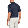 Picture of Under Armour Men's Tech Golf Polo, Midnight Navy (410)/Graphite, Large