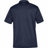 Picture of Under Armour Men's Tech Golf Polo, Midnight Navy (410)/Graphite, Large