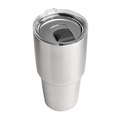 Picture of YETI Rambler 30 oz Stainless Steel Vacuum Insulated Tumbler w/MagSlider Lid, Stainless