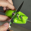 Picture of KitchenIQ EDGE GRIP 2-STAGE KNIFE, GREEN Kitchen Sharpener