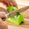 Picture of KitchenIQ EDGE GRIP 2-STAGE KNIFE, GREEN Kitchen Sharpener