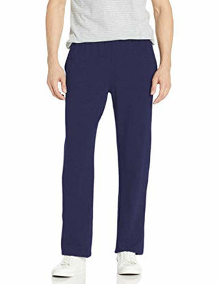 Picture of Hanes Men's Jersey Pant, Navy, XX-Large