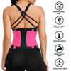 Picture of VENUZOR Waist Trainer Belt for Women - Waist Cincher Trimmer - Slimming Body Shaper Belt - Sport Girdle Belt (UP Graded) (Z1-Hot Pink, M)