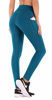 Picture of IUGA High Waist Yoga Pants with Pockets, Tummy Control, Workout Pants for Women 4 Way Stretch Yoga Leggings with Pockets (Peacock Blue 840, Medium)