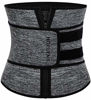 Picture of HOPLYNN Neoprene Sweat Waist Trainer Corset Trimmer Belt for Women Weight Loss, Waist Cincher Shaper Slimmer Grey XXX-Large 03