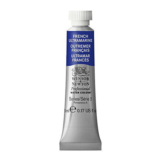 Picture of Winsor & Newton Professional Water Colour Paint, 5ml tube, French Ultramarine