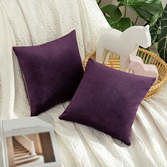 Eggplant pillow clearance shams