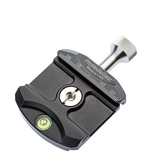 Picture of ProMediaGear C60 Compatible Quick Release Clamp, 1/4in-20 and 3/8in-16 Threads