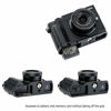 Picture of JJC DMW-HGR2 Solid Metal Hand Grip Secure Handle Bracket for Panasonic GX85 GX9 DMC-GX85 DC-GX9 Camera,Anti-Slip Pads Design & Arca Swiss Type Quick Release Plate Design