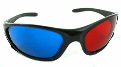 Picture of Morthome 3D Glasses for Movies 3D Print Magazines TV Anaglyph Photos (Blue/Red)