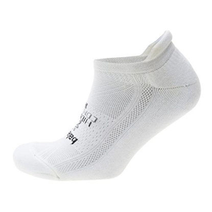 Picture of Balega Hidden Comfort No-Show Running Socks for Men and Women (1 Pair), White, X-Large