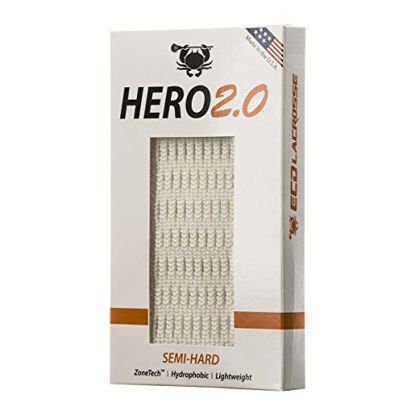 Picture of East Coast Dyes Lacrosse Hero 2.0 Mesh - Semi-Hard - White