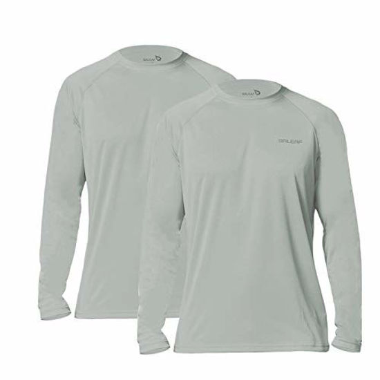 GetUSCart- BALEAF Men's Long Sleeve Logo Fishing Shirts UPF 50+
