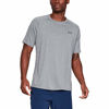 Picture of Under Armour Men's Tech 2.0 Short Sleeve T-Shirt , Steel Light Heather (036)/Black , XX-Large