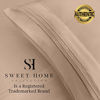 Picture of 1500 Supreme Collection Bed Sheet Set - Extra Soft, Elastic Corner Straps, Deep Pockets, Wrinkle & Fade Resistant Hypoallergenic Sheets Set, Luxury Hotel Bedding, Queen, Taupe