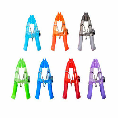 Picture of Kizmos Magnetic Multipurpose Bag Clips, Set of 7, Multicolored