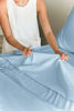 Picture of Full Size Sheet Set - 4 Piece - Hotel Luxury Bed Sheets - Extra Soft - Deep Pockets - Easy Fit - Breathable & Cooling - Wrinkle Free - Comfy - Light Blue Bed Sheets- Baby Blue Fulls - 4 PC